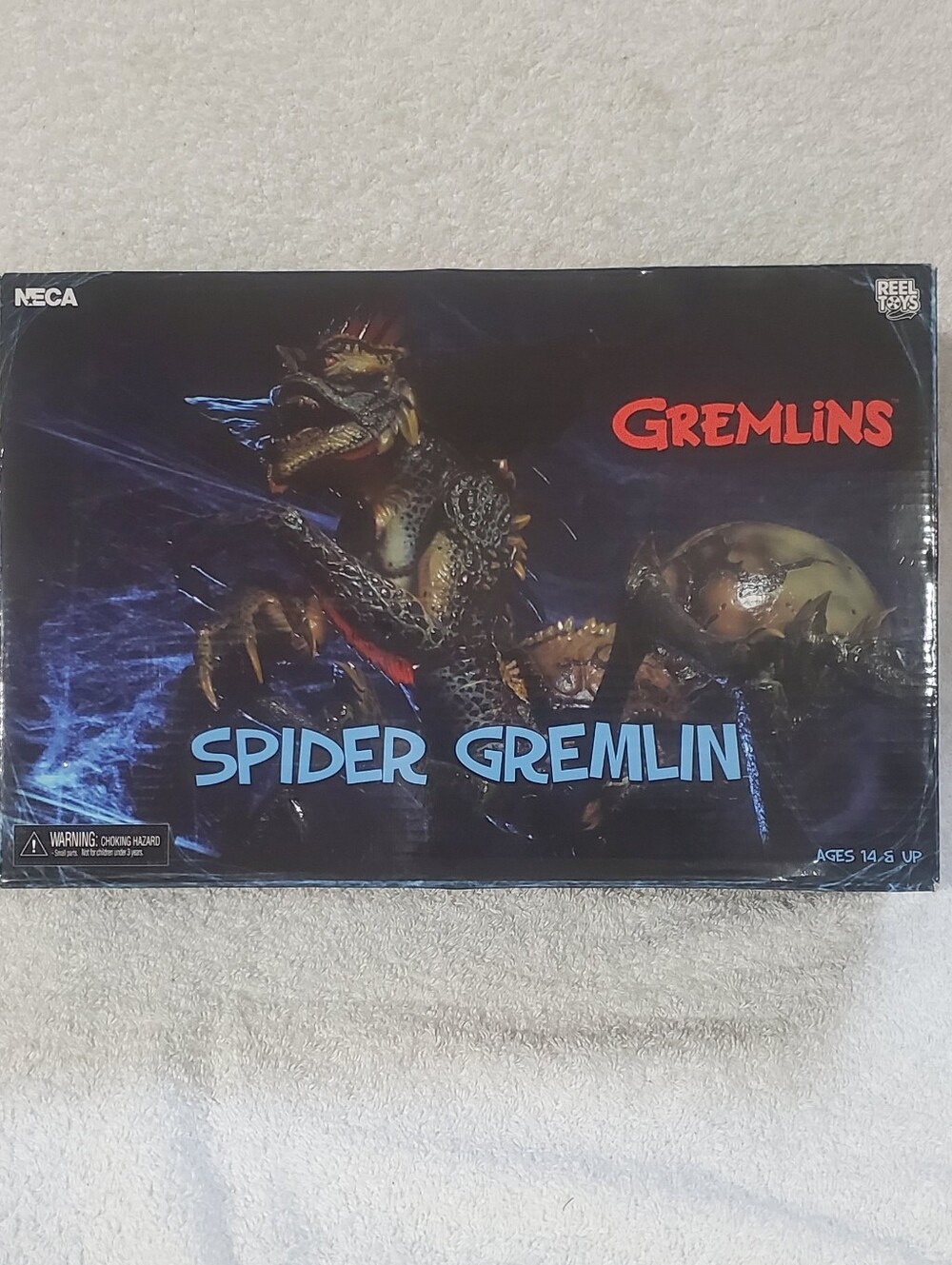 NECA Spider Gremlin Collectible Figure - Black & Brown